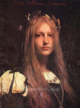 ジュール・ジョゼフ・ルフェーブル Painting - 歌姫ヴィットリア・コロンナ・ジュール・ジョゼフ・ルフェーブル